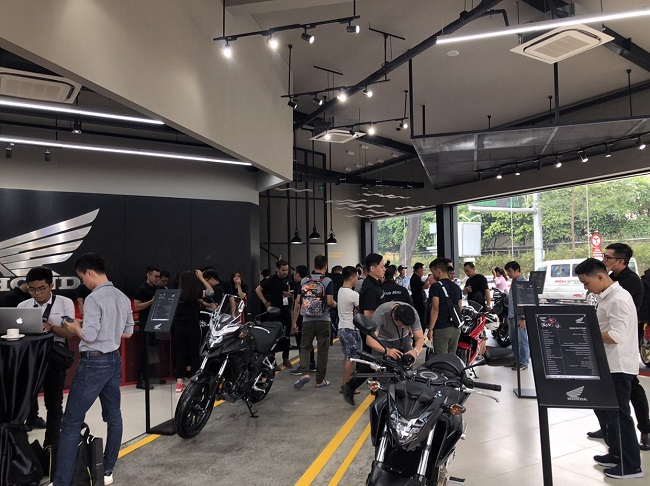 Khai Trương Showroom Honda Moto đầu Tien Tại Việt Nam Honda Phat Tiến