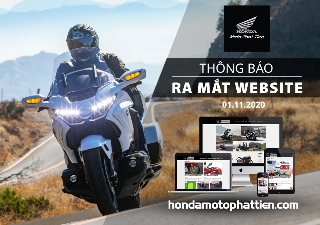 Website Honda Moto Phát Tiến chính thức đi vào hoạt động - HEAD Phát Tiến