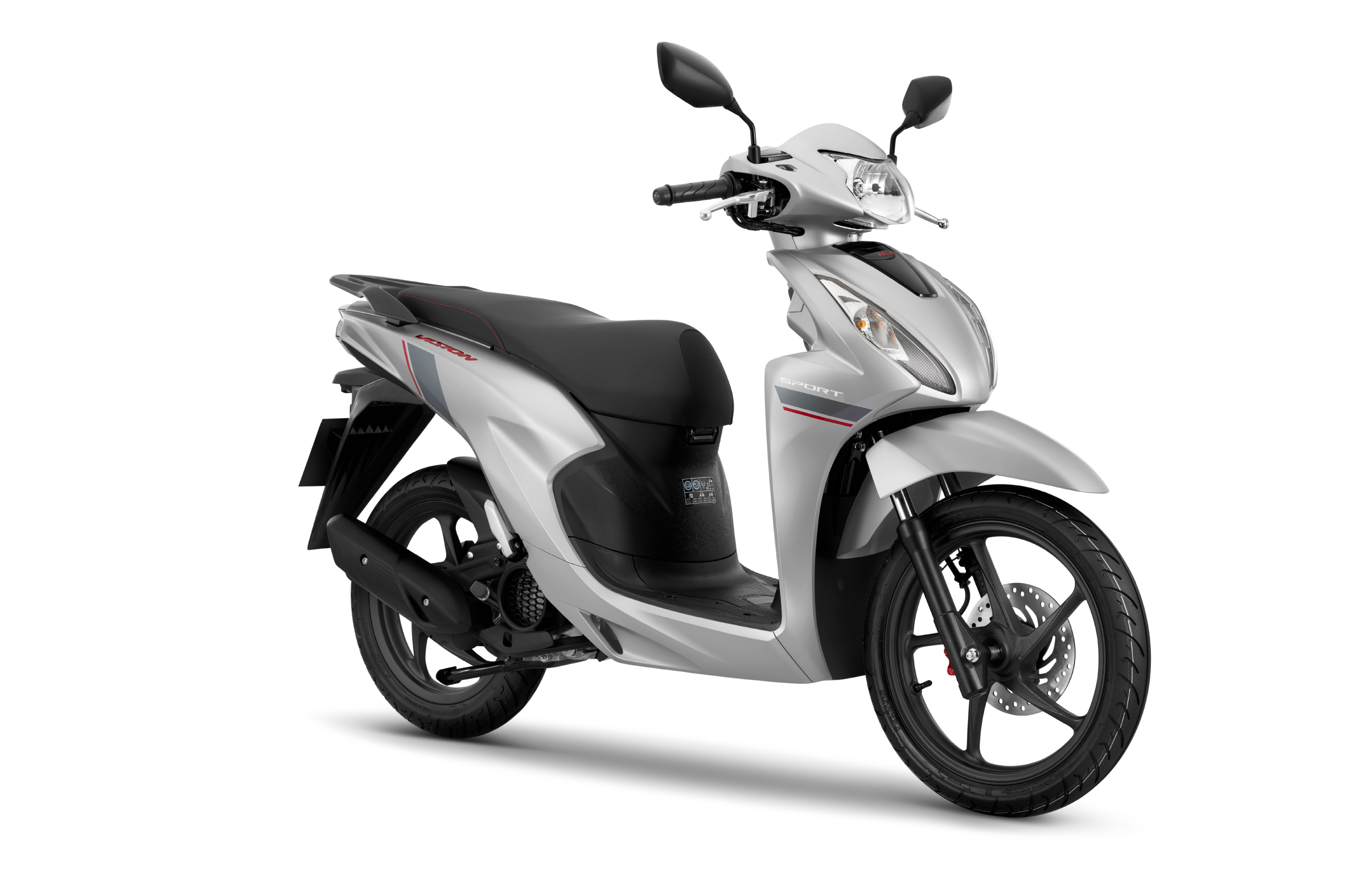 Honda VISION Thể Thao màu Bạc Đen