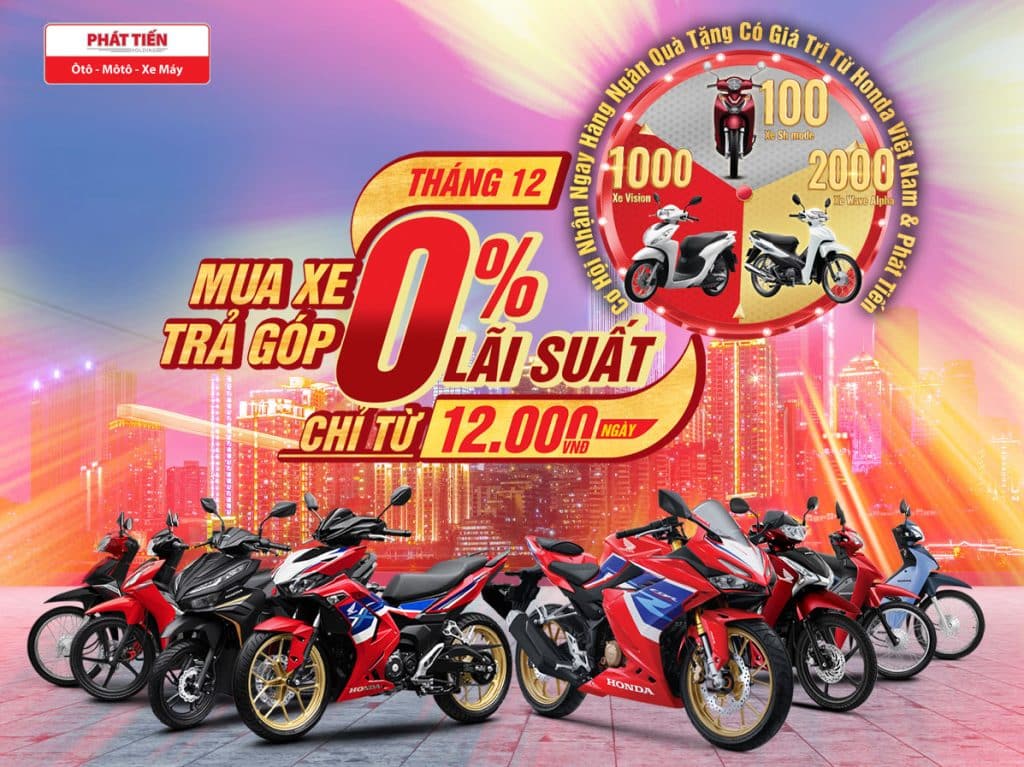 THÁNG 12 RỰC RỠ – MUA XE SIÊU HỜI