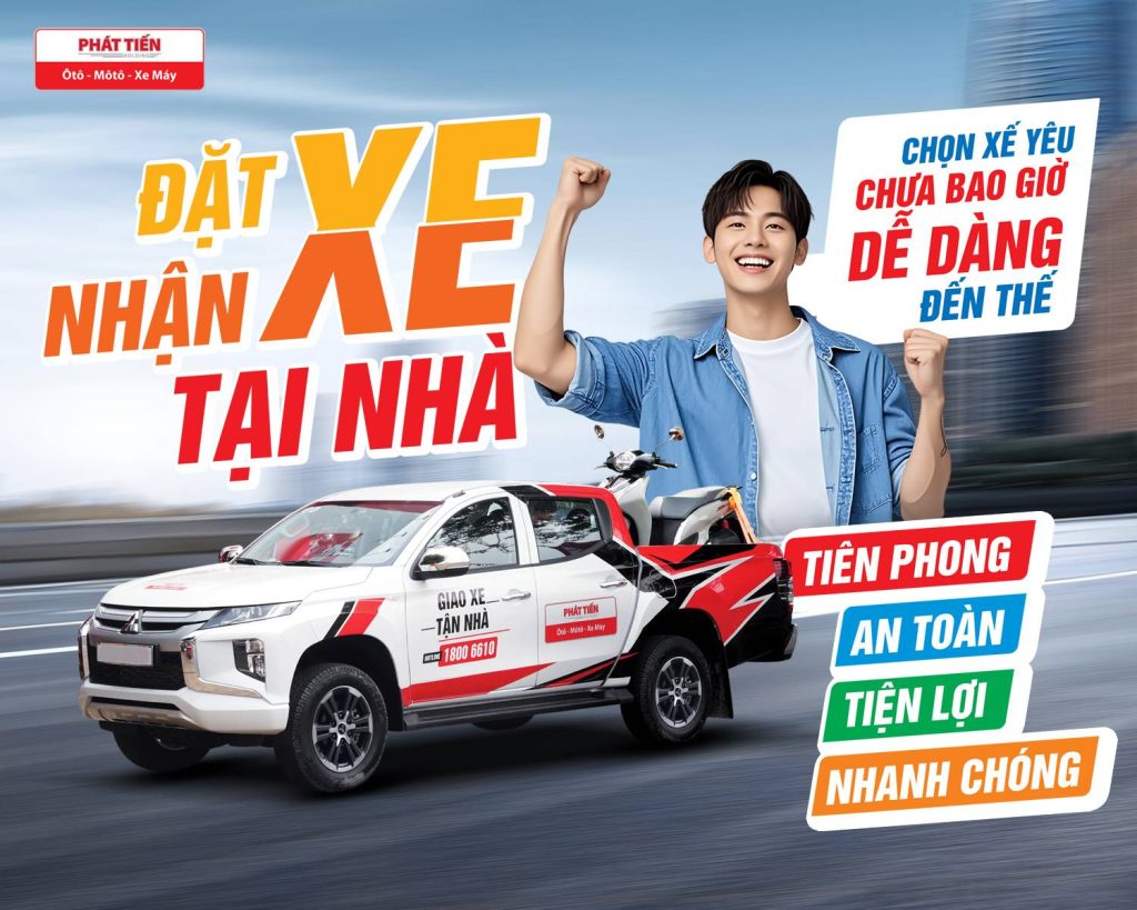 Dịch vụ Giao Xe Tận Nhà của Head Honda Phát Tiến, phục vụ và đáp ứng mọi nhu cầu của bạn