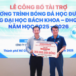 Phát Tiến Holding đồng hành cùng chương trình Bóng đá Học đường – Lan tỏa tinh thần rèn luyện và gắn kết cộng đồng sinh viên Bách khoa