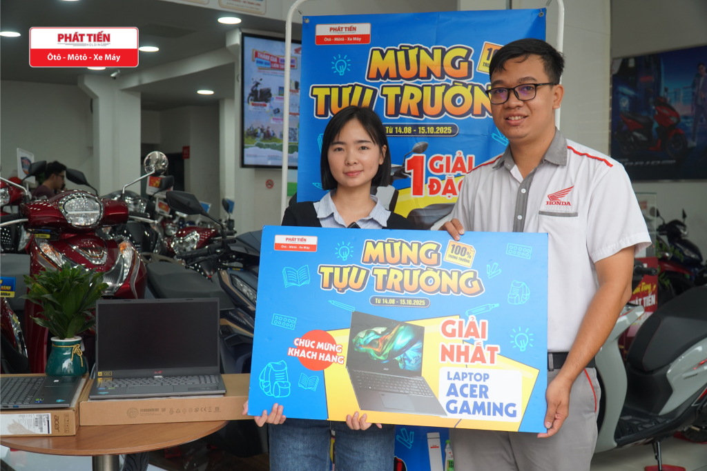 TRAO GIẢI CHƯƠNG TRÌNH “MỪNG TỰU TRƯỜNG” TẠI HEAD PHÁT TIẾN