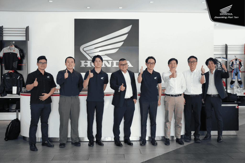 Honda Việt Nam Thăm & Làm Việc Tại Honda DreamWing Phát Tiến