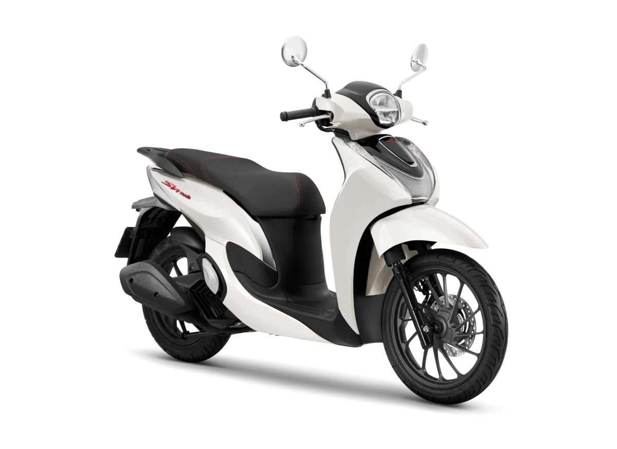 Honda SH Mode 125 2027 phiên bản Thể Thao màu Trắng Đen