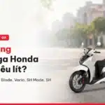 Bình xăng xe tay ga Honda bao nhiêu lít? Vision, LEAD, Air Blade, Vario, SH Mode, SH