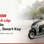 Cách mở cốp xe Honda: Vision, LEAD, SH Mode, Vario, SH bằng chìa cơ và Smart Key