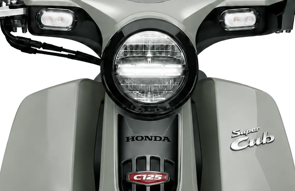 Đèn LED Toàn Phần Kèm AHO trên Honda Super Cub C125 2027