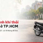 Kiểm định khí thải xe máy ở TP.HCM từ 01/7/2027: xe nào phải kiểm, chuẩn bị gì?