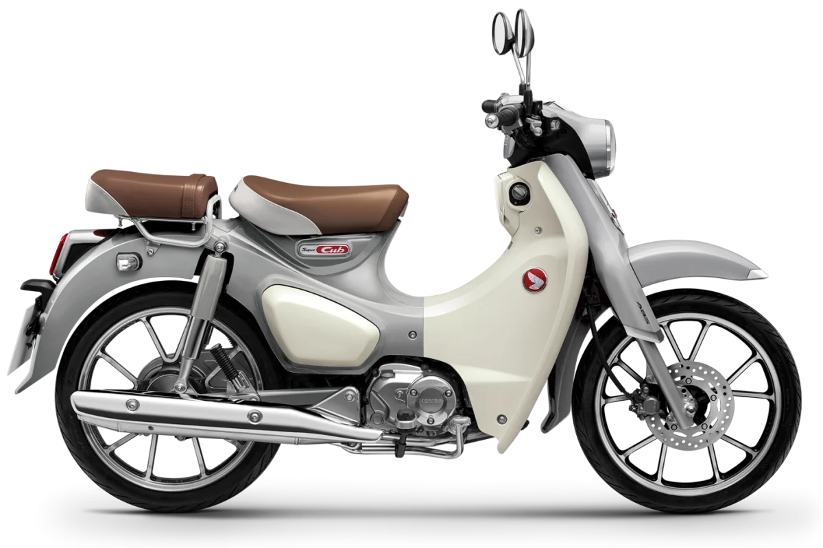 Xe Honda Super Cub C125 bản Tiêu Chuẩn màu Bạc trắng